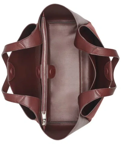 Dkny Willa Tote In Burgundy