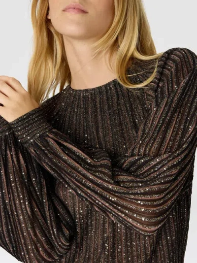 Missoni Ausgestellter Rundhalspullover Mit Lamé-streifen In Multi
