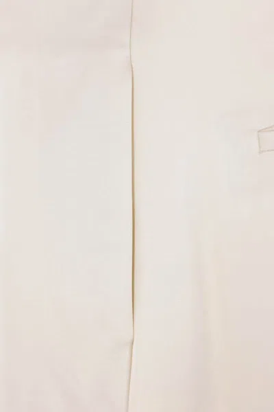 Rohe Relaxed Satin Drawstring Pants In White