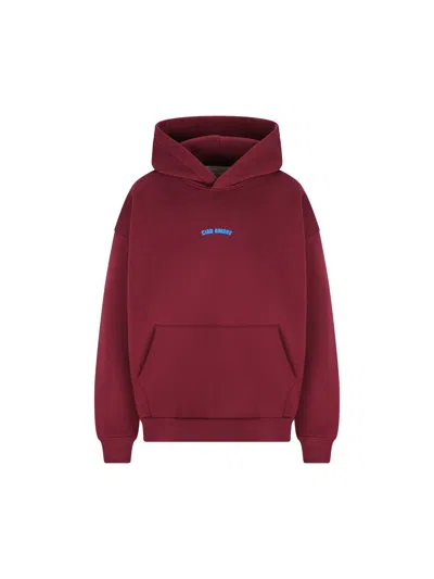 Giada Benincasa Ciao Amore Cortina Lover Hoodie In Red