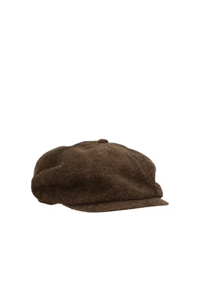 Taiga Takahashi Corduroy Beret In Brown