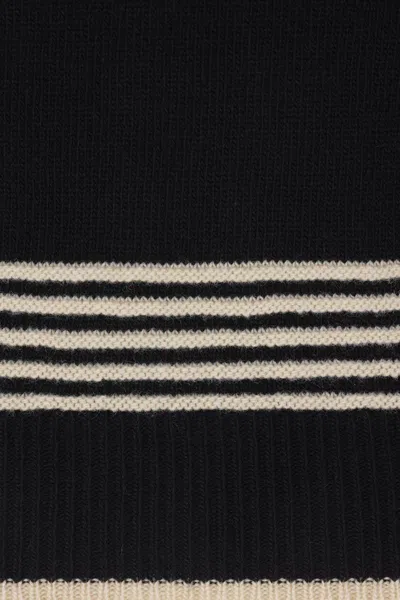 Valentino Virgin Wool Le Chat De La Maison Sweater Vest In Multi