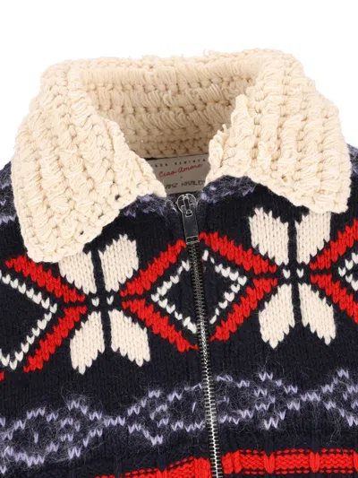 Giada Benincasa Fair Isle-pattern Zip-up Cardigan In Multi