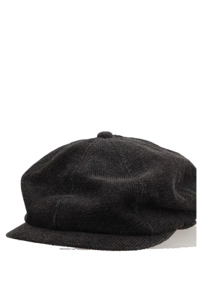 Taiga Takahashi Corduroy Beret In Black