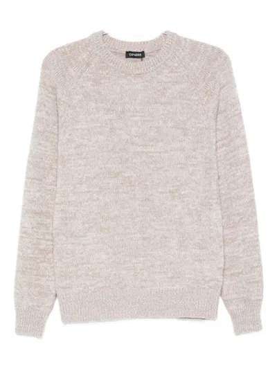 Cenere Raglan-sleeve Wool Sweater In Neutral