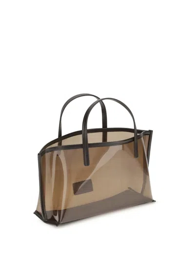 Staud Mini Christos Tote Bag In Brown