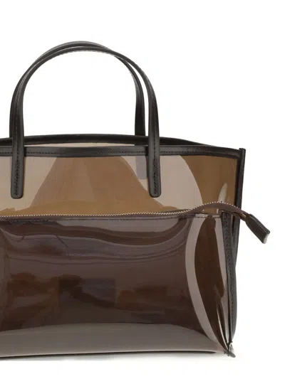Staud Mini Christos Tote Bag In Brown