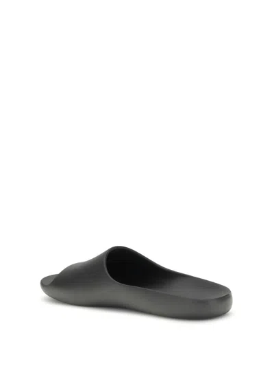 The Row Flat Open Toe Slides For Everyday Wear In Multi