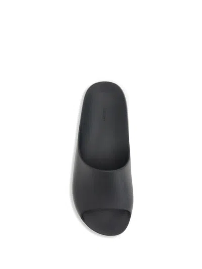The Row Flat Open Toe Slides For Everyday Wear In Multi