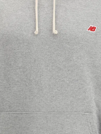 New Balance Made In Usa Core Hoodie In Gray