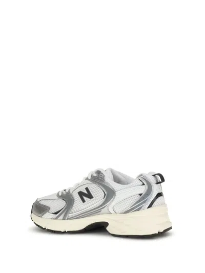 New Balance Lightweight Sneakers With Mesh And Rubber Sole In Silver