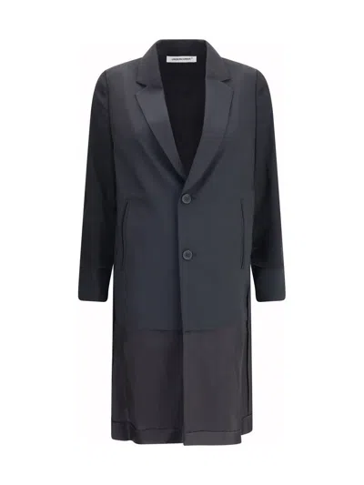 Undercover Long Blazer Jacket In Black