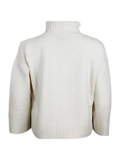 Malo Sweaters In White