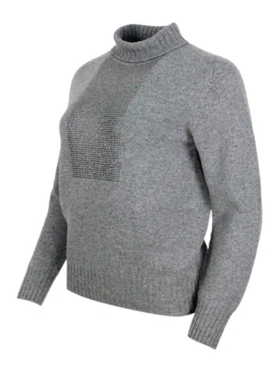 Malo Sweaters In Gray