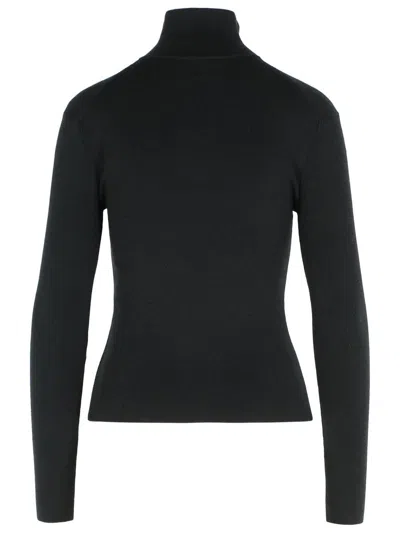 Courrèges Midnight Blue Wool Sweater In Blue