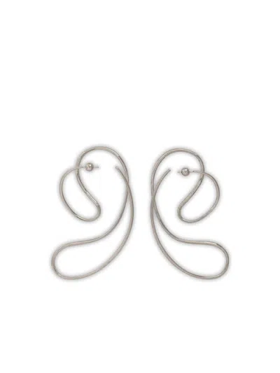 Panconesi P Continua Earrings Large In Metallic