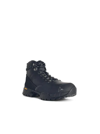 Roa Andreas Lace-up Hiking Boots In Black
