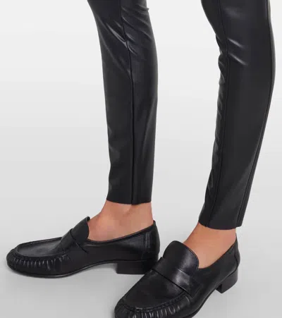 Wolford Shaping Leggings With High Waistband And Seam Detailing In Black