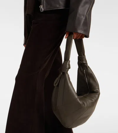 Lemaire Women's Mini Fortune Croissant Bag In Brown