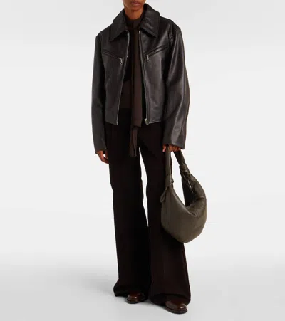 Lemaire Women's Mini Fortune Croissant Bag In Brown