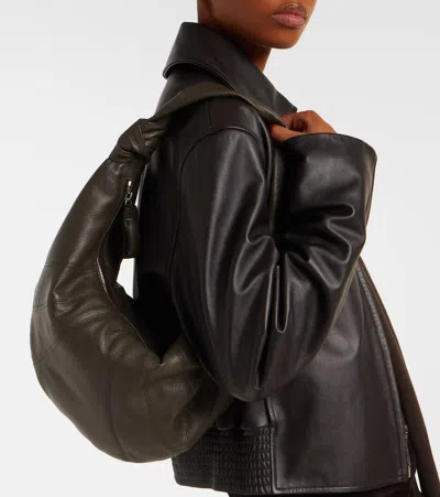 Lemaire Women's Mini Fortune Croissant Bag In Brown