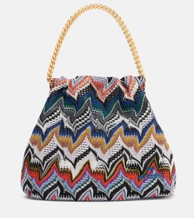 Missoni Zigzag Clutch In Multi