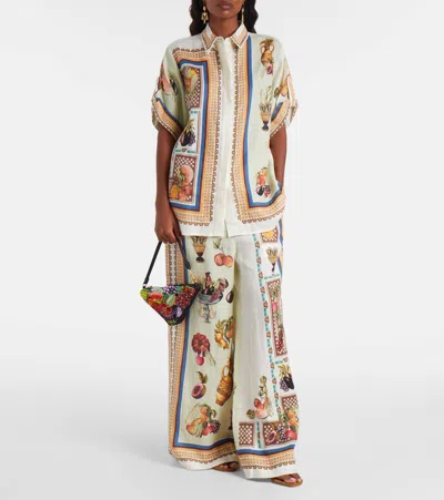 Alemais Alémais Mercado Small Embellished Shoulder Bag In Multi