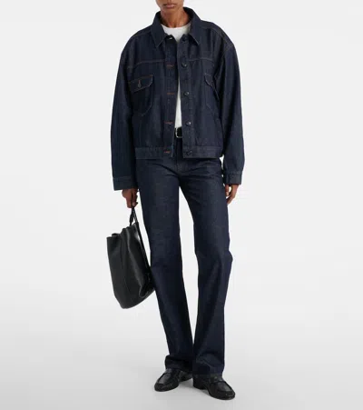 The Row Isha Oversize Cotton Jersey T-shirt In White