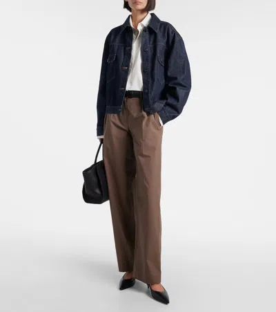 The Row Liisa Distressed Kitten-heel Pumps In Black