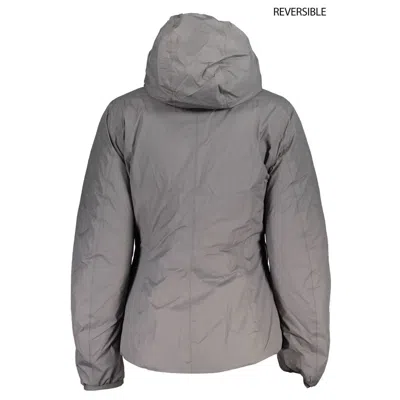 K-way Polyamide Jackets & Women's Coat In Gray