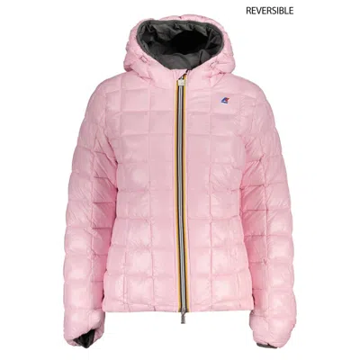 K-way Polyamide Jackets & Women's Coat In Gray