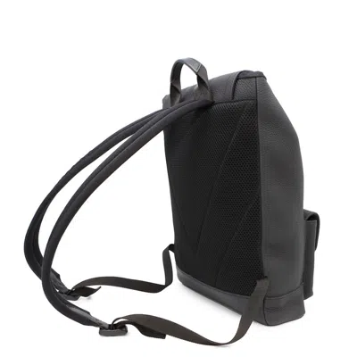 Pre-owned Louis Vuitton Black Noir Leather Backpack ()