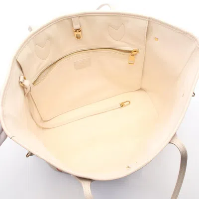 Pre-owned Louis Vuitton Cream Ivory Orange Saffron Yellow Monogram Empreinte Shoulder Bag ()