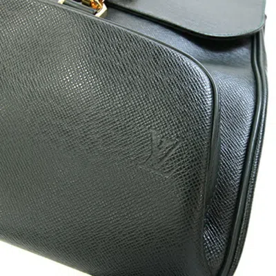 Pre-owned Louis Vuitton Episea Green Taiga Leather Backpack ()