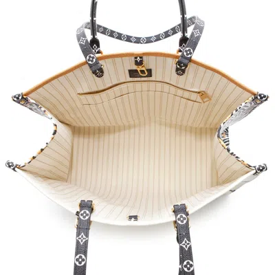 Pre-owned Louis Vuitton Lv Off White Shoulder Bag Tote Bag ()