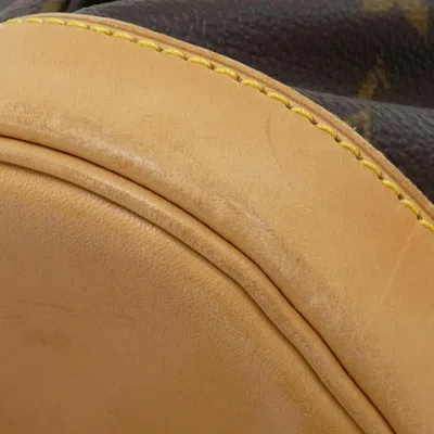 Pre-owned Louis Vuitton Marron Coated Canvas Backpack ()