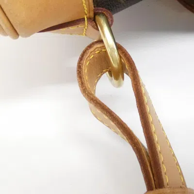 Pre-owned Louis Vuitton Marron Coated Canvas Backpack ()