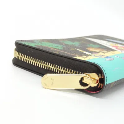 Pre-owned Louis Vuitton Marron Monogram Monogram Long Wallet (bi-fold) () In Brown