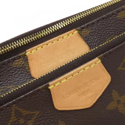 Pre-owned Louis Vuitton Marron Monogram Rose Rose Clair Monogram Pochette Pouch Shoulder Bag ()