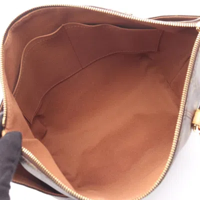 Pre-owned Louis Vuitton Monogram Brown Coated Canvas Tote Bag ()
