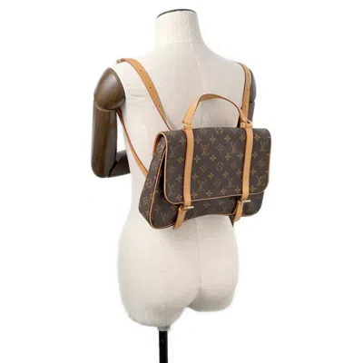 Pre-owned Louis Vuitton Monogram Brown Monogram Backpack ()