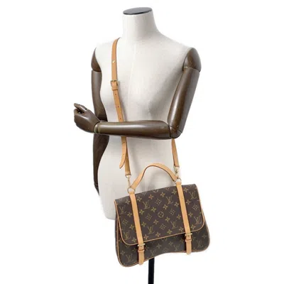 Pre-owned Louis Vuitton Monogram Brown Monogram Backpack ()