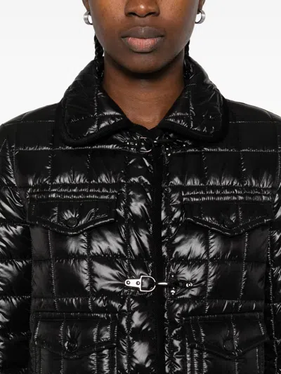 Fay Women 3 Ganci Short Padded Jacket In Black