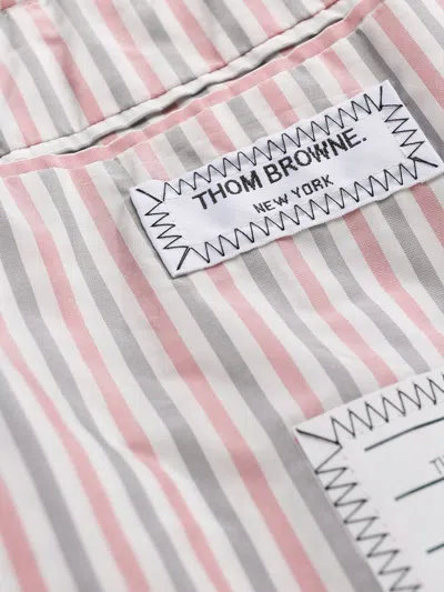 Thom Browne 4-bar Stripe Padded Jacket In Blue