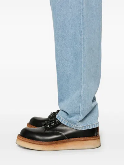 Carhartt Light Blue Aaron Regular Fit Denim Jeans In Blue