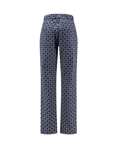Givenchy All-over Monogram Straight-leg Jeans In Gold