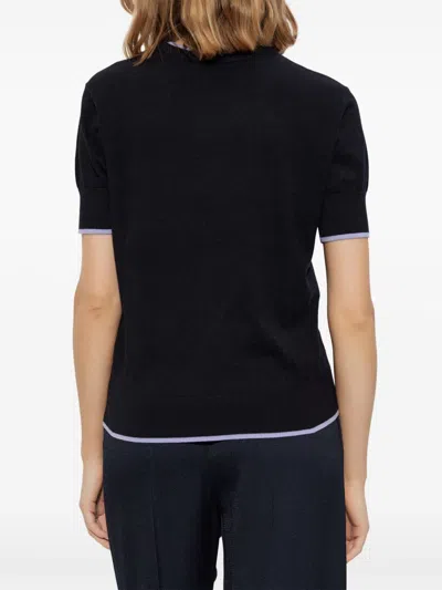 Emporio Armani Jumper With All-over Micro Eagle Embroidery
