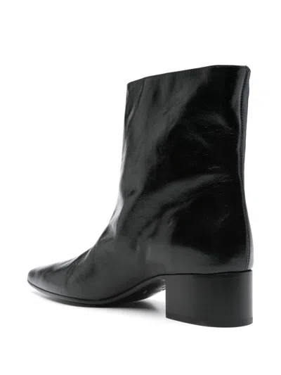 Khaite Andee Leather Boots