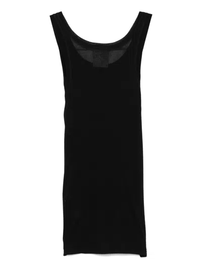 Semicouture Andreina Tank Top In Black