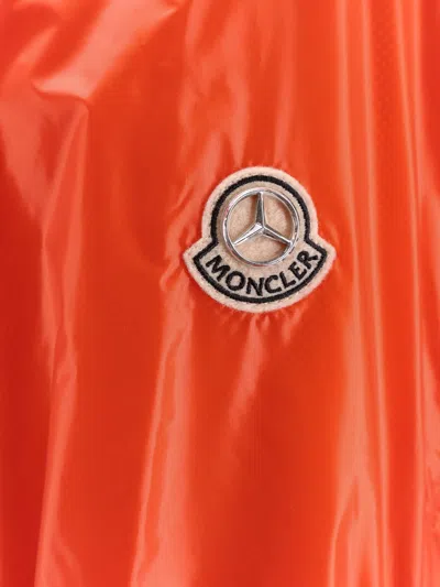 Moncler Genius Anubis 3 Moncler Mercedes-benz Designed By Nigoldeneye Hooded Jacket In Red
